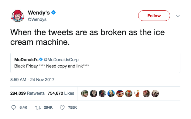 mcdonalds tweet