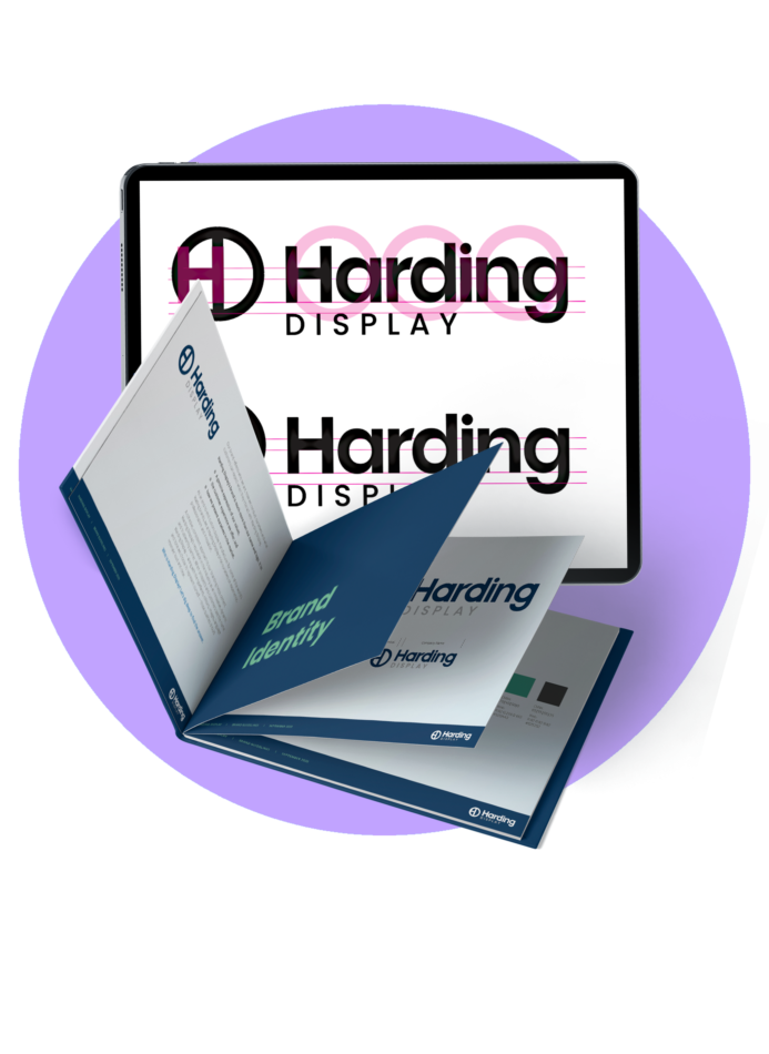 Harding Display Rebrand image